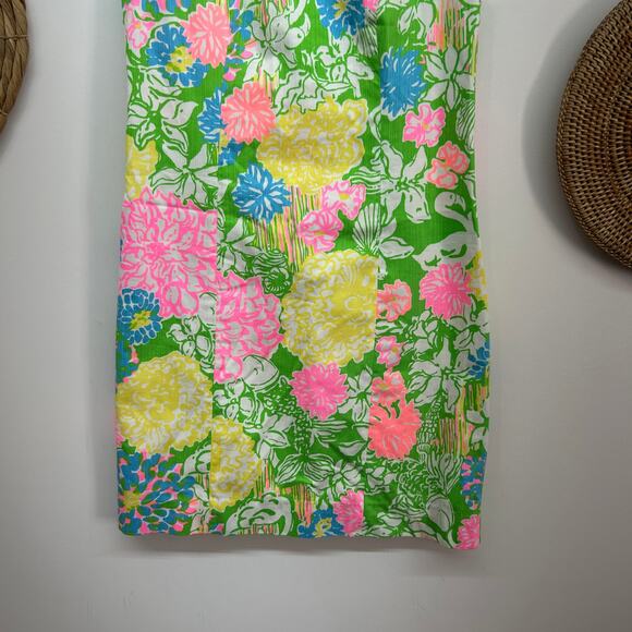 $178 Lilly Pulitzer Colorful Cathy Shift Mini Dress 00 Preppy Resortwear Beach - Picture 5 of 8